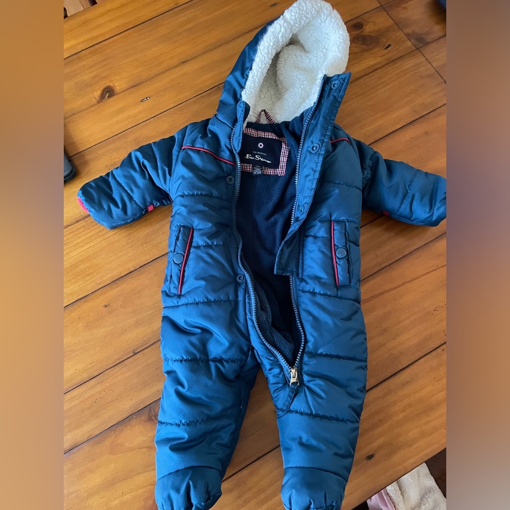 Ben Sherman infant snowsuit 3/6 months
